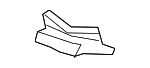 60844TJBA00ZZ - Body: Reinforced Plate for Acura: RDX Image