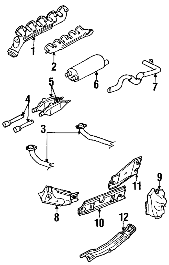 55274738 - Exhaust: Heat Shield for Mopar Image