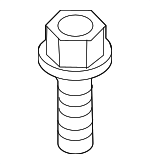N91215101 - Cooling System: Mount Bracket Bolt for Audi: A7 Sportback, Q7, Q8, RS Q8, S6, S7 Sportback, SQ7, SQ8 Image