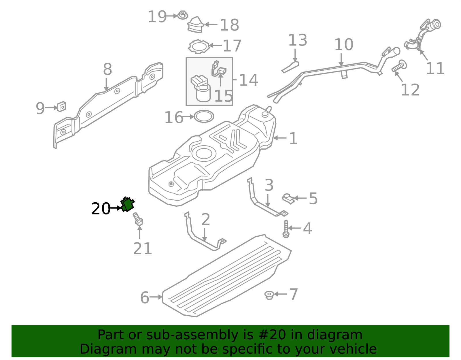 Volano Motore Originale Ford HL3Z-6375-A Per F-150 2017-2023
