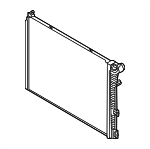 17119452580 - Cooling System: Radiator for BMW Image