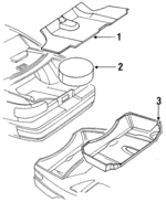 10281340 - Body: Trim for Chevrolet: Caprice, Impala Image