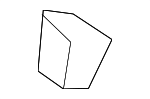 6R6845237 - Body: Lift Gate Glass Spacer for Audi Image