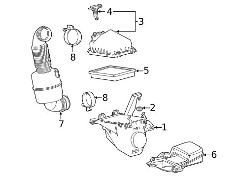 Air Intake for 2025 Toyota Corolla #2