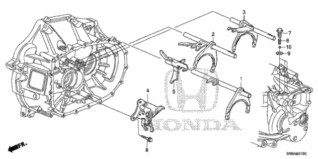 MT Shift Fork - Shift Holder (2.4L) for 2013 Honda Civic #0
