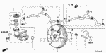 46407S84A01 - Chassis: CLAMP, TUBE for Honda Image
