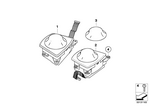 65506801554 - Audio, Navigation, Electronic Systems: Controller for BMW Image