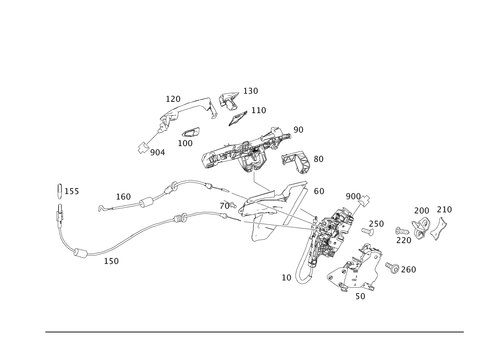 Locking System for 2008 Mercedes-Benz C350 #0