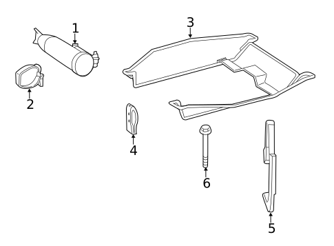 Spare Tire Carrier for 2018 Mercedes-Benz Sprinter 2500 #0