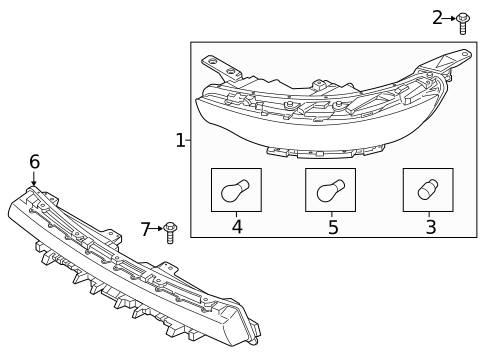 Daytime Running Lamp Components for 2022 Kia Soul #0