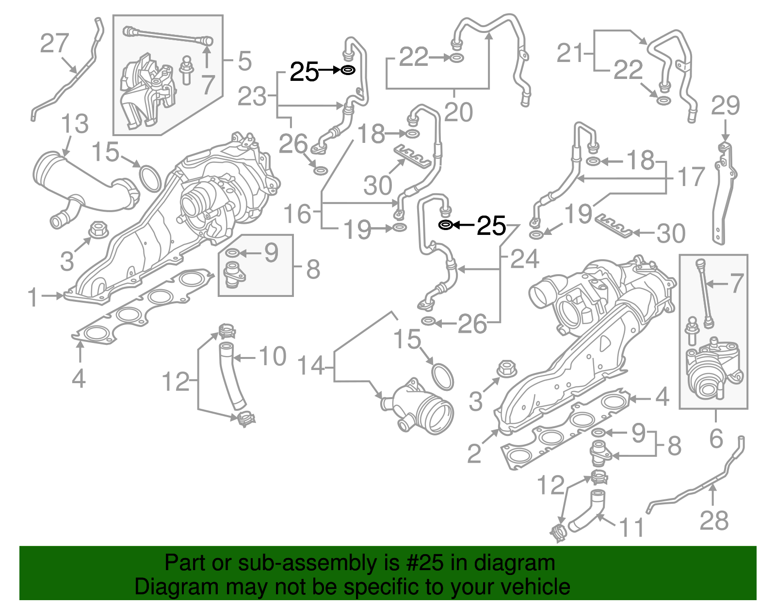 2013-2025 Audi Oil Inlet Tube O-Ring WHT-006-537 | OEM Parts