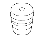 553261M000 - Suspension: Bumper for Hyundai: Accent, Elantra, Elantra Coupe, Elantra GT, Veloster Image