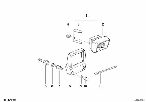 Instrument Cluster for 1994 BMW-Motorrad R 100 GS #0