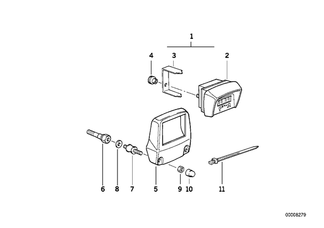 62131244341 - : Knurled Head Nut          for BMW-Motorrad Image