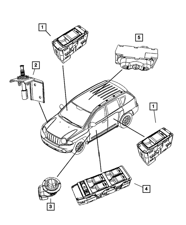 5026276AA - Electrical: Underhood Switch for Mopar Image