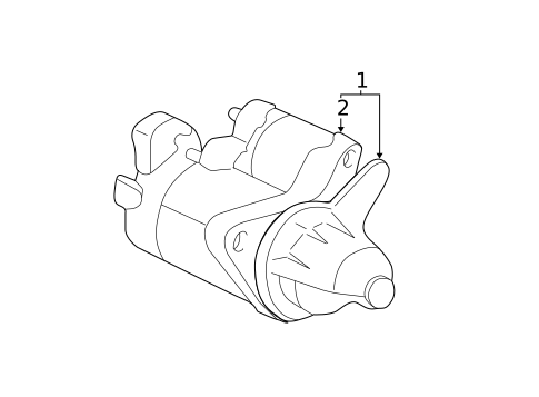 Starter for 2011 Honda Civic #0