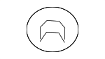91560SZWJ01 - Body: Corner Cover Clip for Acura Image