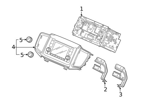 Antenna & Radio for 2019 Honda Ridgeline #2