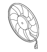 8W0959455T - Cooling System: Fan &amp; Motor for Audi Image