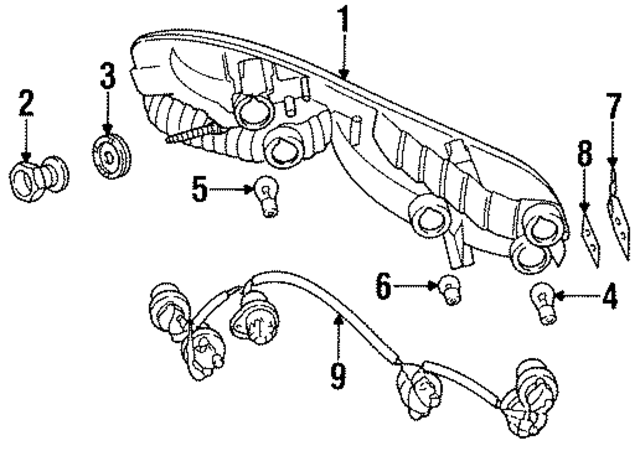 92863146700 - Electrical: Harness Washer for Porsche Image