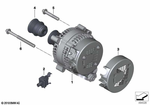 12318680374 - Engine Electrical System: Alternator for BMW Image