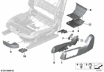52107261786 - Seats: Trim, Seat Outer Right for BMW Image
