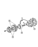 55037467AE - : Air Conditioning Compressor for Mopar Image