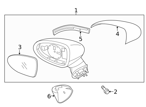 Outside Mirrors for 2017 Kia Rio #0