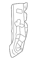 55276783AA - Body: Truck Bed Panel Bracket for Mopar Image