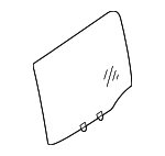 823008S500 - Body: Door Glass for Nissan: TITAN Image