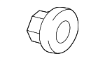 PAF007634 - Exhaust: Exhaust Manifold Nut for Porsche: 718 Boxster, 718 Cayman, 718 Spyder, 911, Cayenne, Macan, Panamera Image