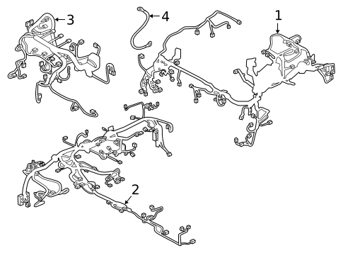 Wiring Harness for 2018 Mazda 6 #0