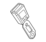 7JP00TX7AB - : Rear Seat Buckle for Mopar Image