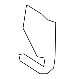 18207571001 - Exhaust: Bracket for BMW: 335d, 335i, 335i xDrive, 335is, 335xi Image