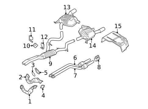 Exhaust Components for 2010 BMW 335i #0