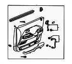 83500S9VA01ZB - : Door Trim Panel for Honda: Pilot Image