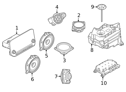 Sound System for 2023 Nissan Pathfinder #0