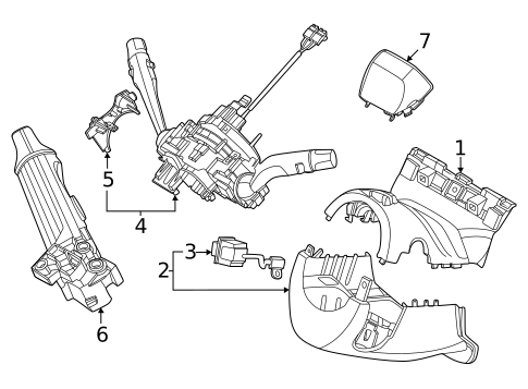 Steering Column for 2026 Hyundai Ioniq 9 #0