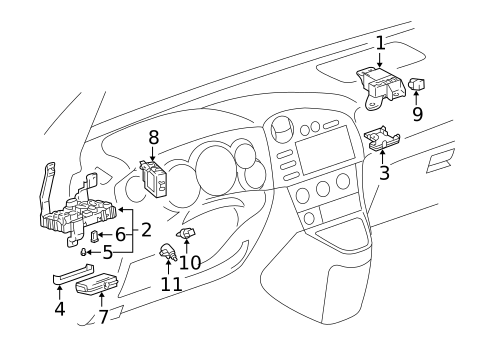 Flashers for 2003 Toyota Matrix #0