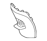 846403V000HZ - Body: Rear Cover for Hyundai: Azera Image