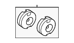 LR156162 - Suspension: Damper for Land-Rover Image image