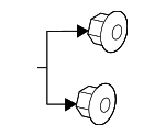 LR152798 - Suspension: Stabilizer Link Nut for Land-Rover Image image