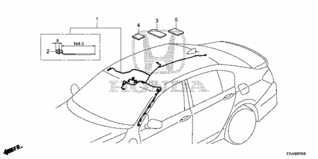 Wire Harness (5) for 2014 Honda Accord #0