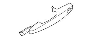 LJ6Z7822404BA - : Handle, Outside for Ford: Escape Image