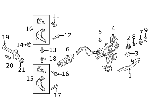 Front Door for 2023 Ford Escape #1