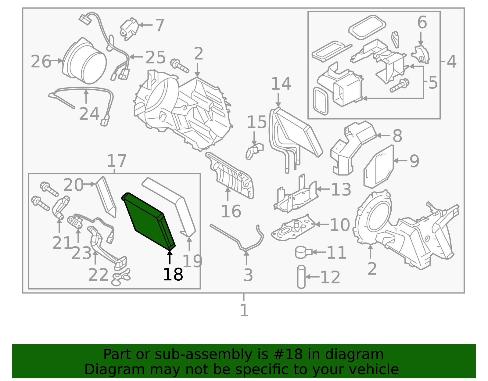27411-1PA0A - Evaporator Core 2017-2024 Nissan Armada | Official Nissan ...