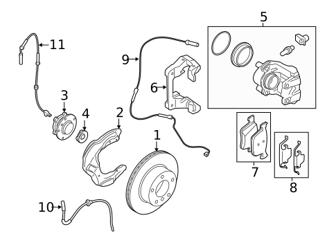Front Brakes for 2015 BMW 228i #0