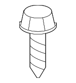 N90786102 - : 2006-2010 Volkswagen Passat - Fuse &amp; Relay Box Screw for Volkswagen: Passat Image