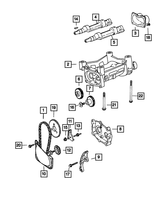 4621541 - : Crankshaft Gear for Mopar Image