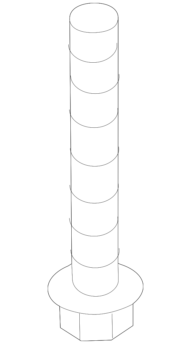 Track Bar Front Bolt - Porsche (999-072-892-01)